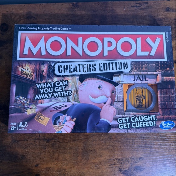 Monopoly Cheaters Edition - Hasbro Gaming Board Game - New and Sealed - Picture 1 of 6